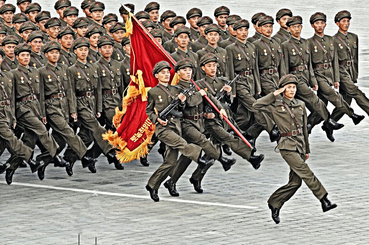 North Korean Parade